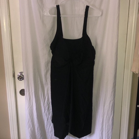 TWO size 24 All Black Swim Dresses (no bottoms) Perfect for Summer Swims 2025 - Picture 9 of 16